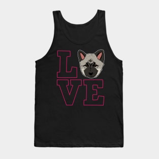 Norwegian Elkhound Mom Tank Top